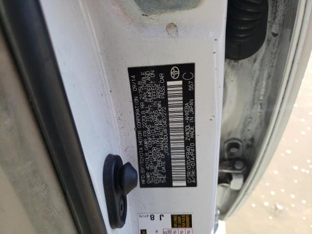 2015 TOYOTA PRIUS - JTDKN3DU4F0407272