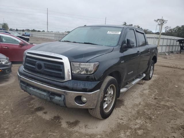 Salvage cars for sale from Copart Riverview, FL: 2011 Toyota Tundra CRE