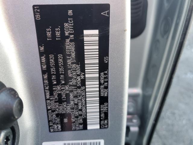2021 TOYOTA HIGHLANDER - 5TDXBRCH4MS536516