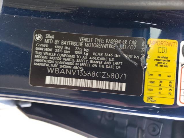 WBANV13568CZ58071 BMW 528 XI