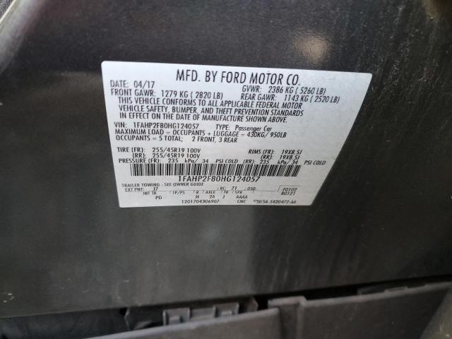 2017 FORD TAURUS LIM - 1FAHP2F80HG124057