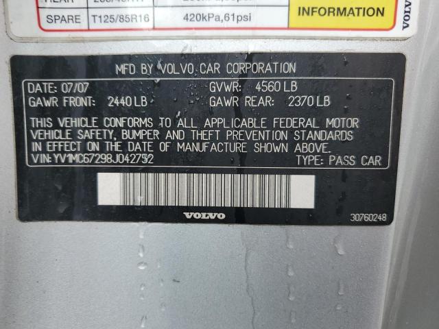 YV1MC67298J042752 Volvo C70