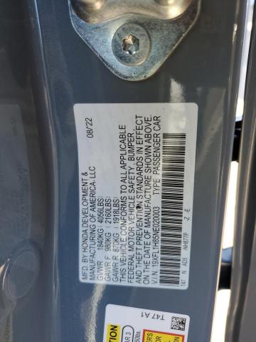 2022 HONDA CIVIC SPOR - 19XFL1H85NE020003