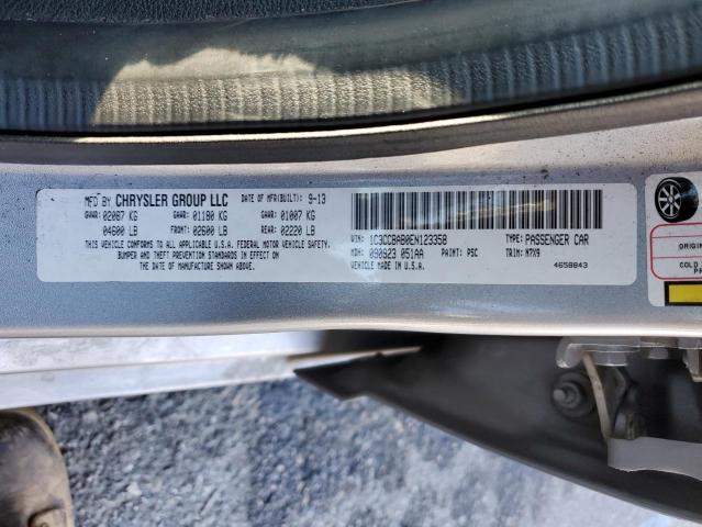 1C3CCBAB0EN123358 Chrysler 200 LX