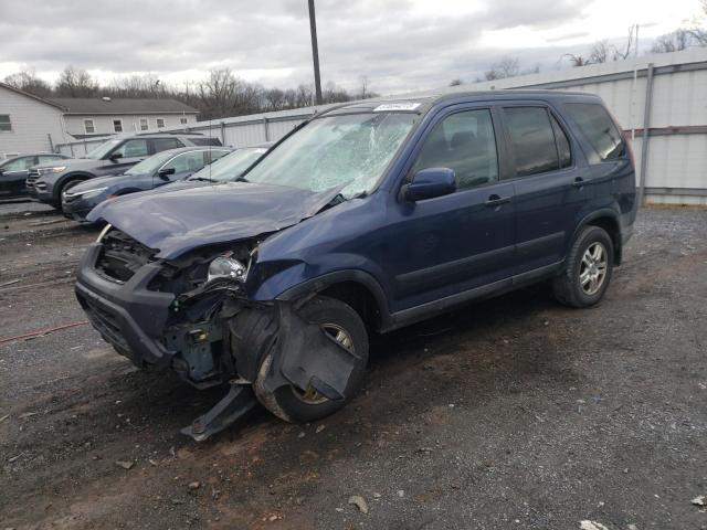 Salvage cars for sale from Copart York Haven, PA: 2004 Honda CR-V EX