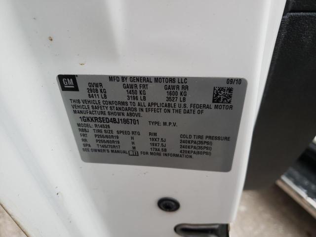 1GKKRSED4BJ186701 GMC Acadia Slt-2