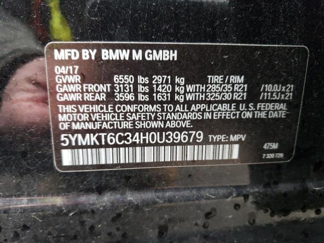 5YMKT6C34H0U39679 BMW X5 M