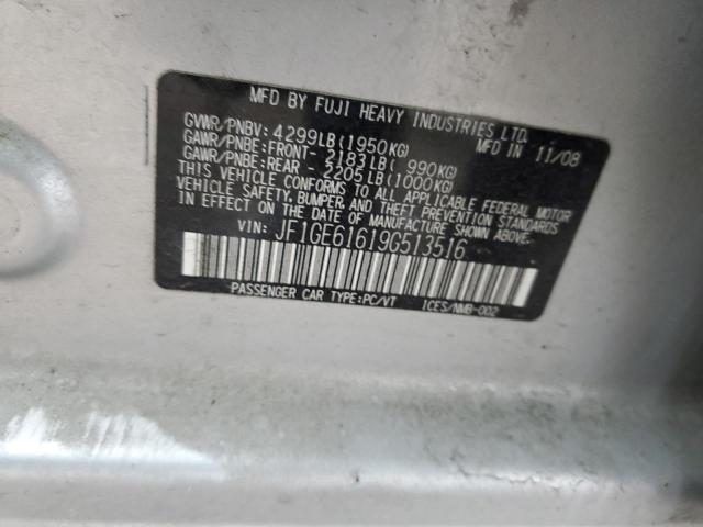 JF1GE61619G513516 Subaru Impreza 2.5i