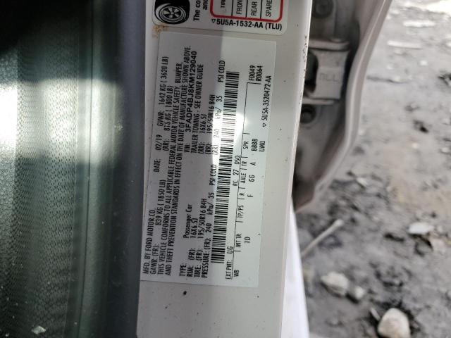 2019 FORD FIESTA SE - 3FADP4BJ8KM129040