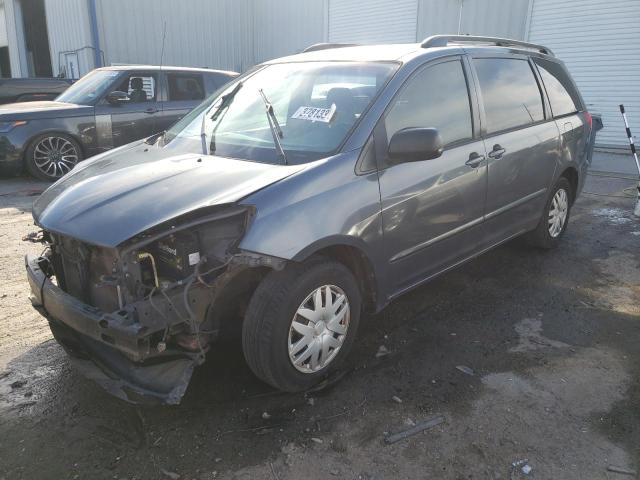 Salvage cars for sale from Copart Savannah, GA: 2007 Toyota Sienna CE