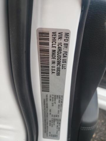2022 DODGE DURANGO GT - 1C4RDJDG9NC188399