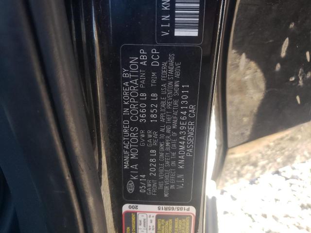 KNADM4A39E6413011 KIA RIO LX