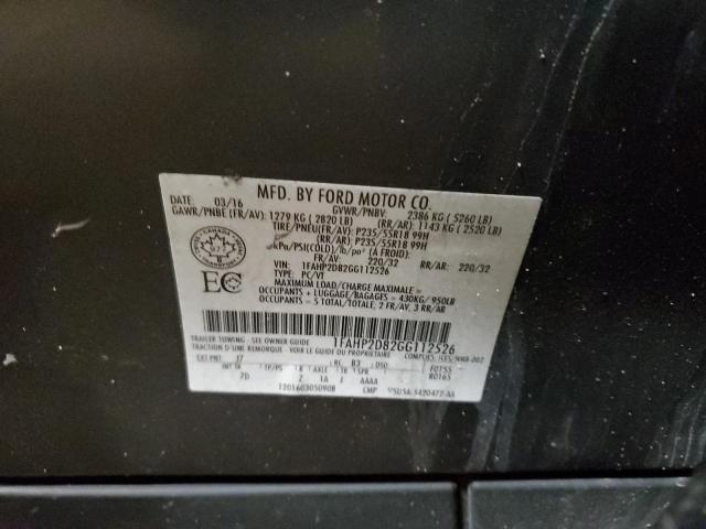 2016 FORD TAURUS SE - 1FAHP2D82GG112526