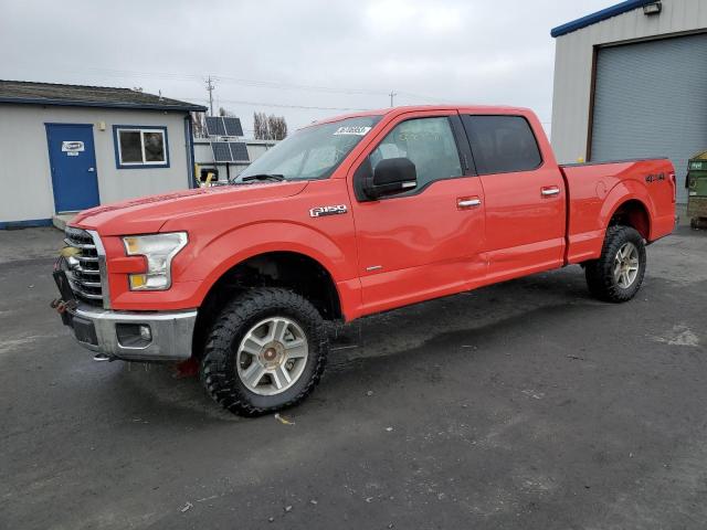 Salvage cars for sale from Copart Airway Heights, WA: 2016 Ford F150 Super