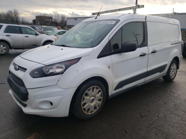 Salvage trucks for sale at New Britain, CT auction: 2015 Ford Transit Connect XLT