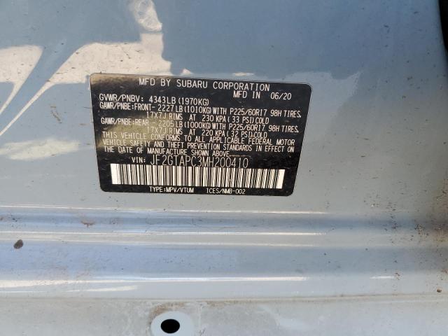 JF2GTAPC3MH200410 Subaru Crosstrek Premium