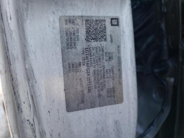 1GTW7AFG1K1171448 GMC Savana G2500