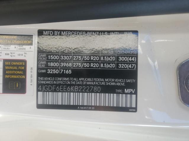 2019 MERCEDES-BENZ GLS 450 4M - 4JGDF6EE6KB222780