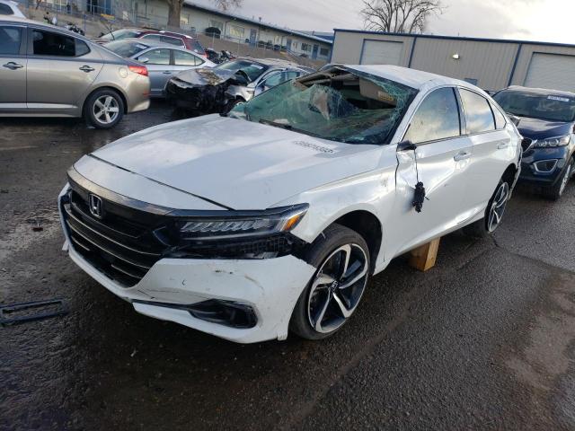 Lot #2524137632 2021 HONDA ACCORD SPO salvage car