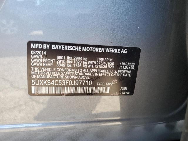 5UXKS4C53F0J97710 BMW X5 Xdrive35d
