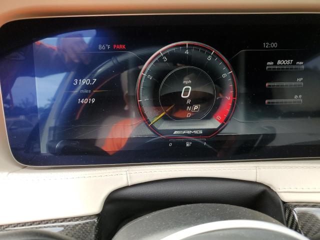 2019 MERCEDES-BENZ S 63 AMG 4 WDDUG8JB1KA489782