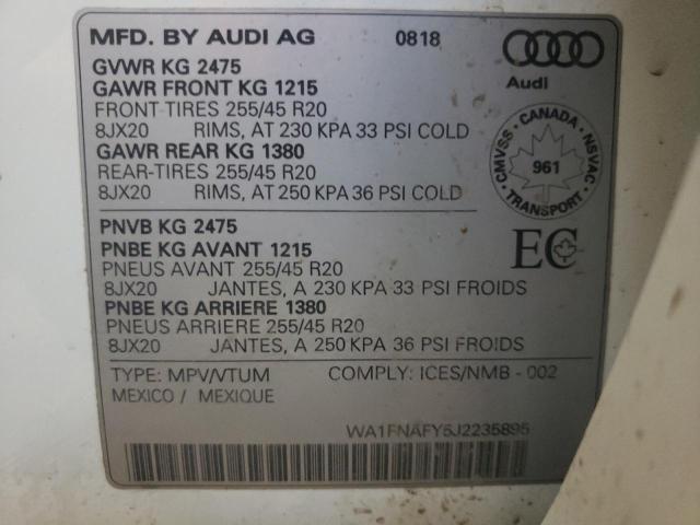 2018 AUDI Q5 TECHNIK - WA1FNAFY5J2235895