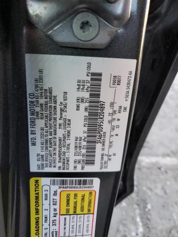 2020 FORD FUSION TIT 3FA6P0D95LR204897