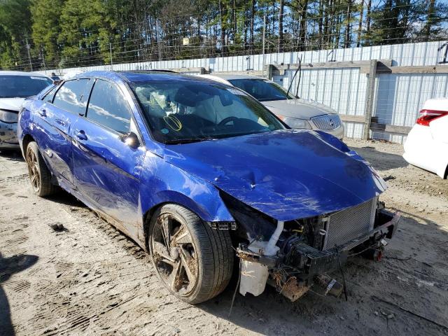 2021 HYUNDAI ELANTRA N KMHLR4AF7MU152087