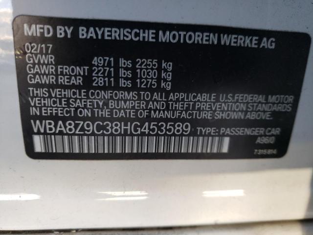 2017 BMW 330 XIGT - WBA8Z9C38HG453589