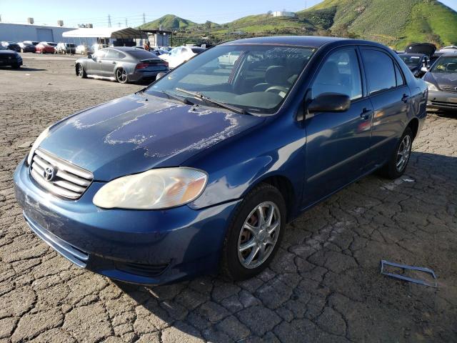 Salvage cars for sale from Copart Colton, CA: 2003 Toyota Corolla CE