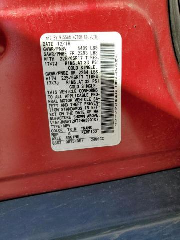 2017 NISSAN ROGUE PLAT - JN8AT2MT2HW390107