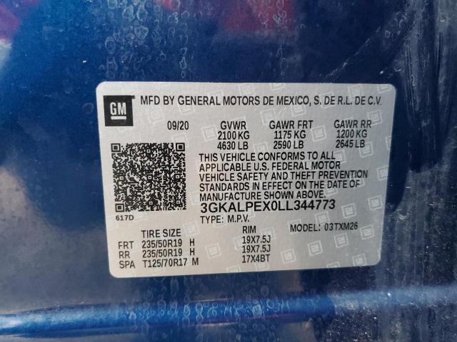 3GKALPEX0LL344773 GMC Terrain Slt