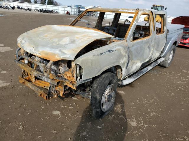 Salvage cars for sale from Copart Bakersfield, CA: 2002 Nissan Frontier C