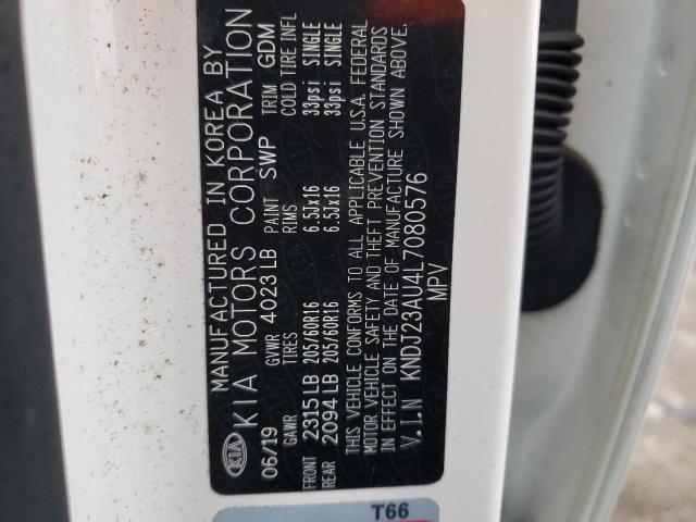 KNDJ23AU4L7080576 KIA SOUL LX