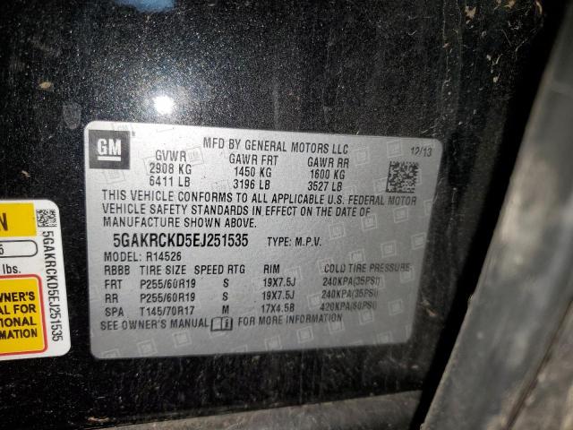 5GAKRCKD5EJ251535 Buick Enclave