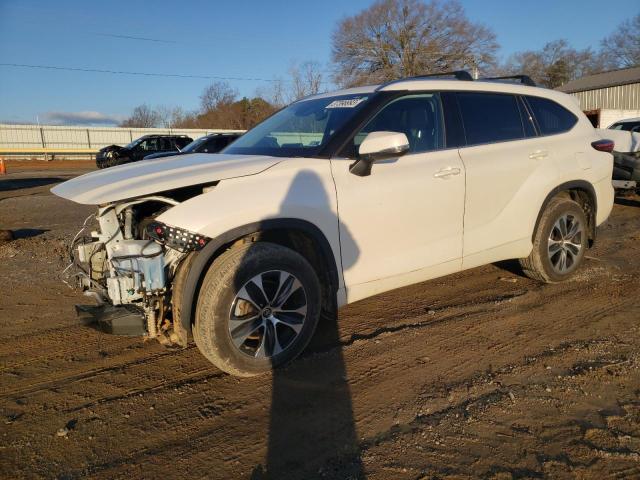 VIN 5TDHZRBH9LS053734 2020 Toyota Highlander, Xle no.1