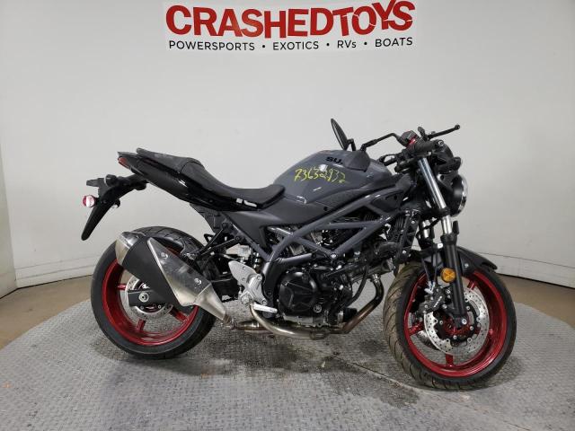 Salvage motorcycles for sale at Dallas, TX auction: 2023 Suzuki SV650