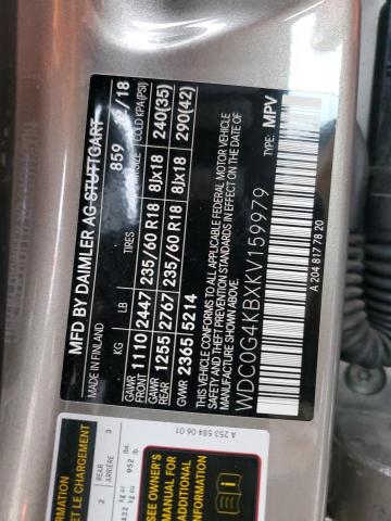 2019 MERCEDES-BENZ GLC 300 4M - WDC0G4KBXKV159979