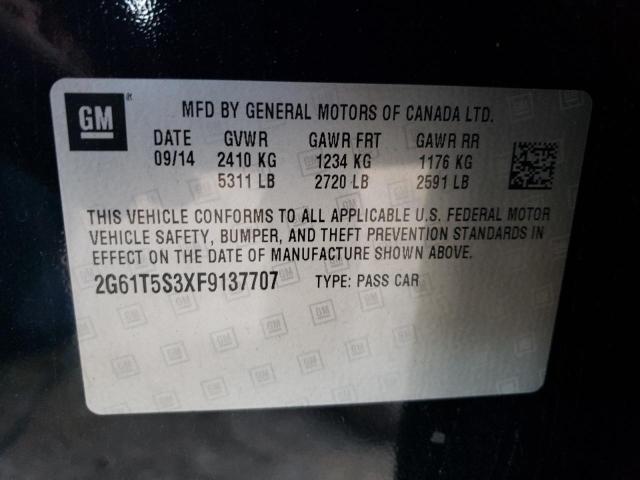 2015 CADILLAC XTS PLATIN 2G61T5S3XF9137707