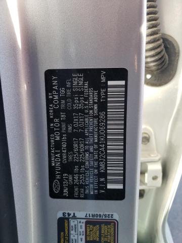 2019 HYUNDAI TUCSON SE - KM8J2CA41KU069286