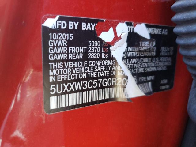 5UXXW3C57G0R20898 BMW X4 Xdrive28i