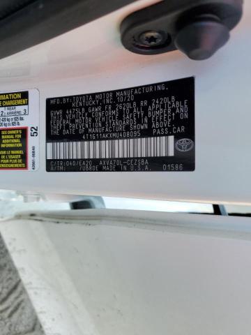 2021 TOYOTA CAMRY SE 4T1G11AKXMU408095