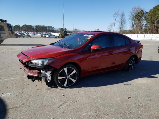 Salvage cars for sale from Copart Dunn, NC: 2017 Subaru Impreza SP