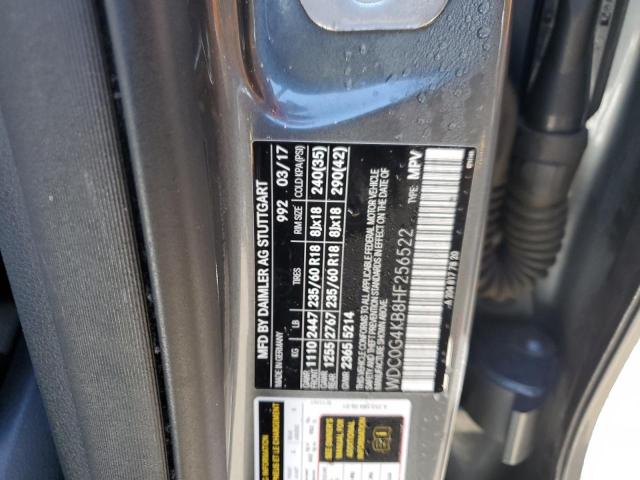 2017 MERCEDES-BENZ GLC 300 4M - WDC0G4KB8HF256522