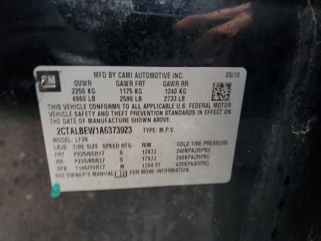 2CTALBEW1A6373923 GMC Terrain Sle