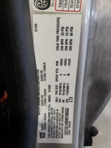 1GTCS149598106562 GMC Canyon