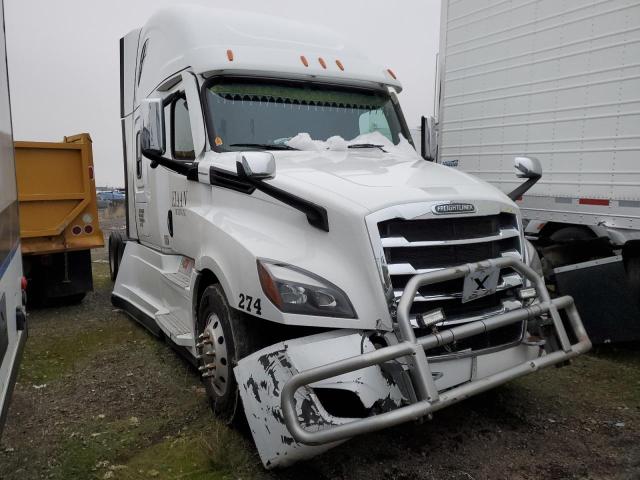 Salvage trucks for sale at Eugene, OR auction: 2021 Freightliner Cascadia 126