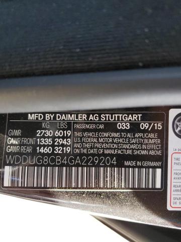 2016 MERCEDES-BENZ S 550 - WDDUG8CB4GA229204