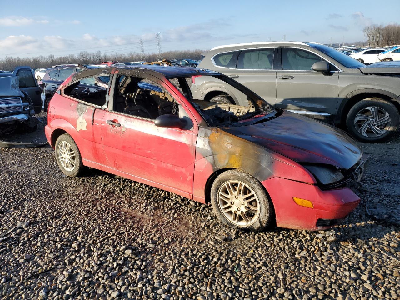 2006 Ford Focus Zx3 VIN: 1FAFP31N56W219078 Lot: 45938254