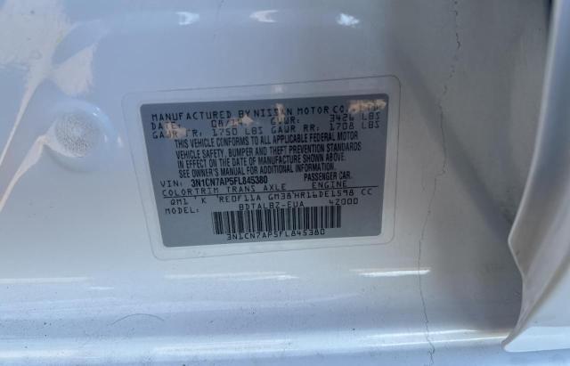 2015 NISSAN VERSA S - 3N1CN7AP5FL845380